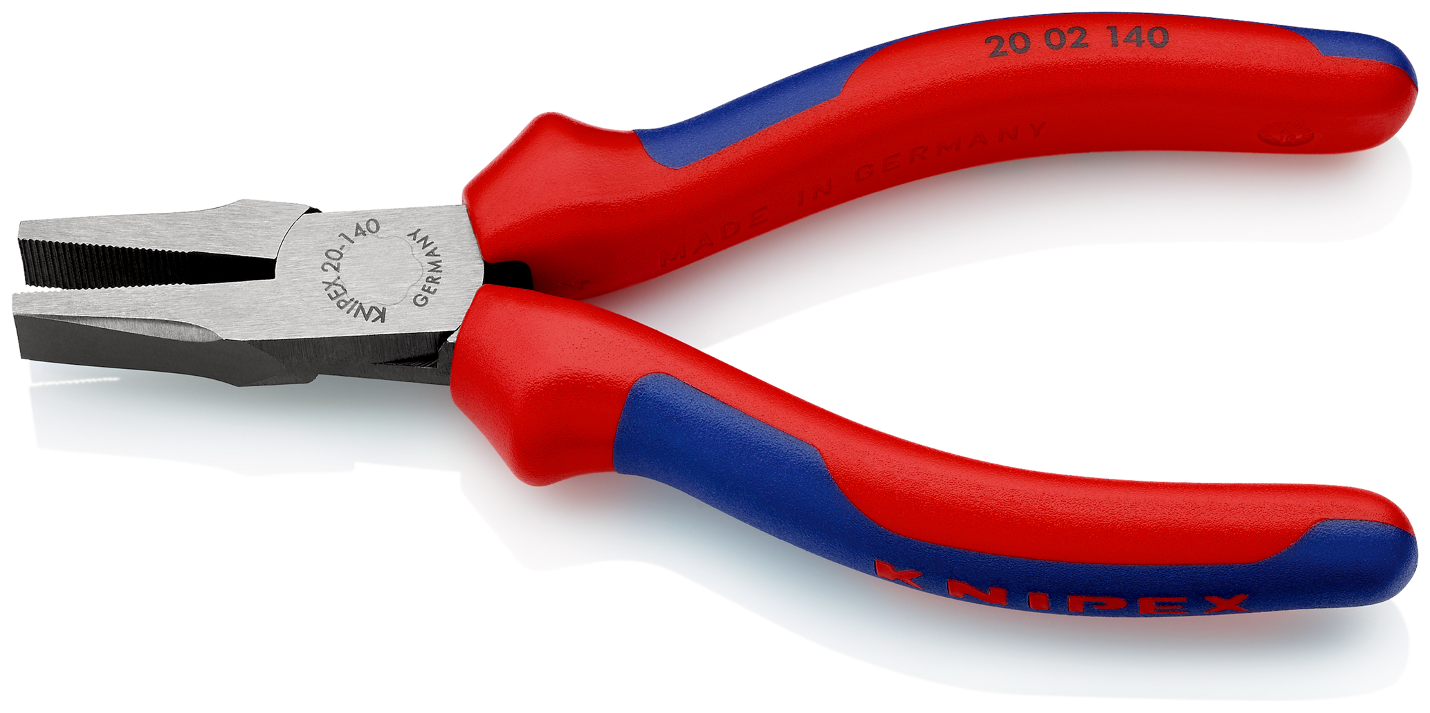 Pince a becs plats 140mm KNIPEX - 20 02 140