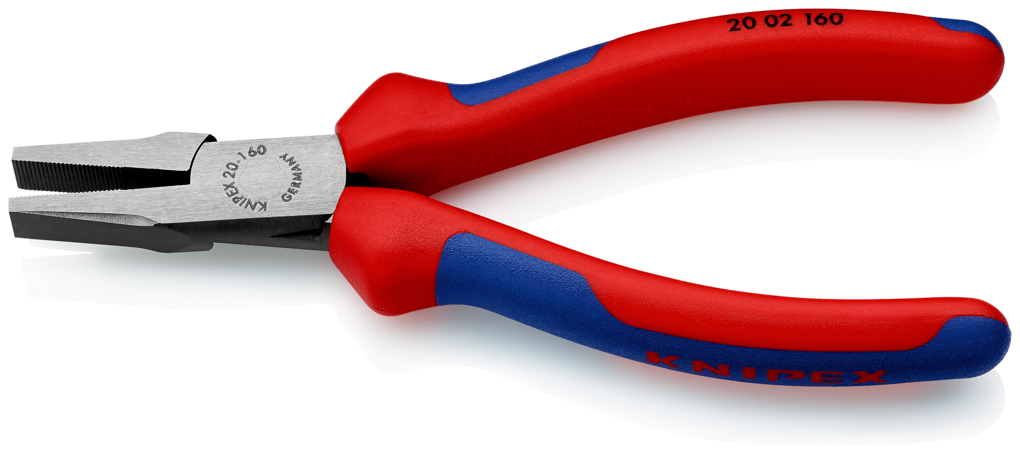 Pince a becs plats 160mm KNIPEX - 20 02 160
