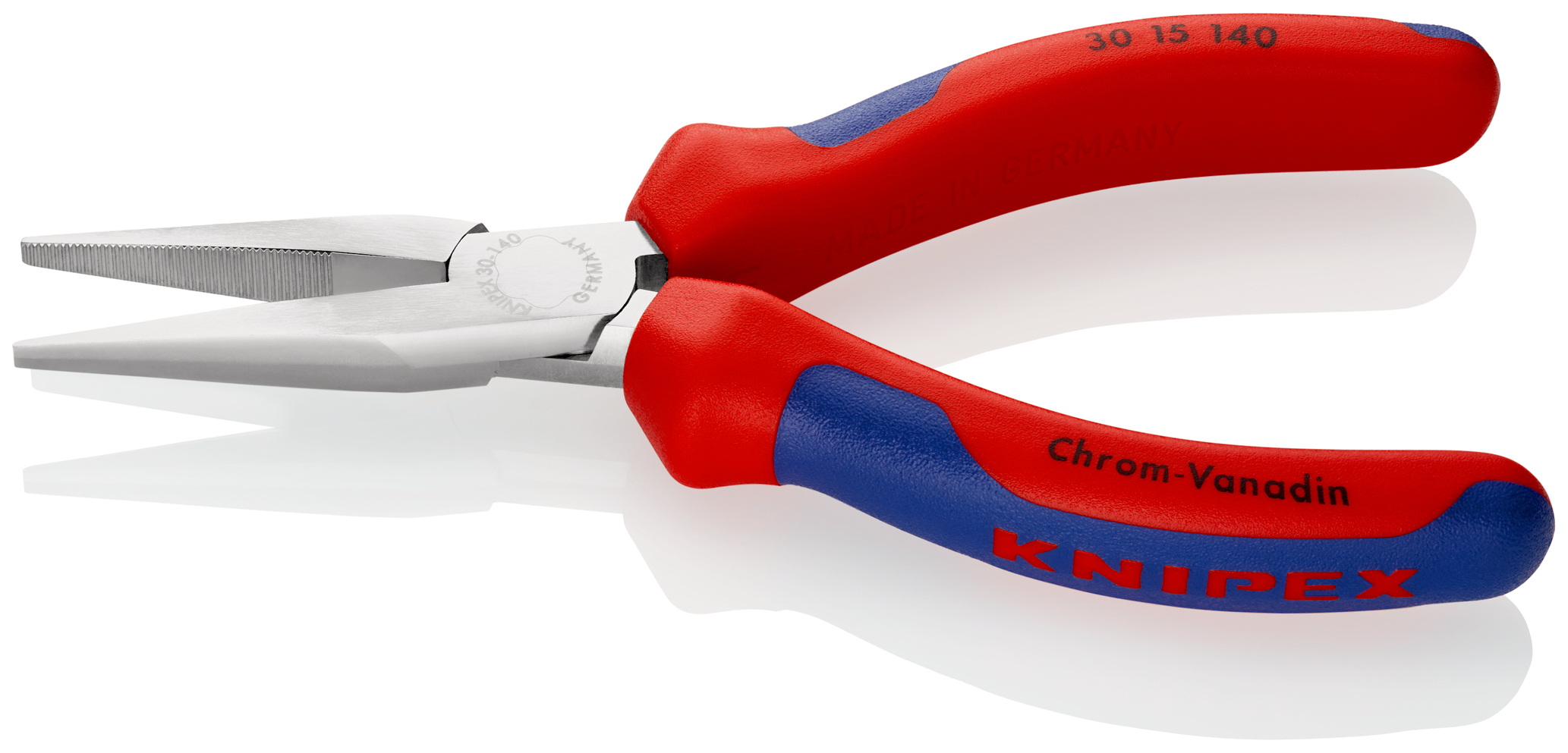 Pince a becs longs 140mm chrome KNIPEX - 30 15 140