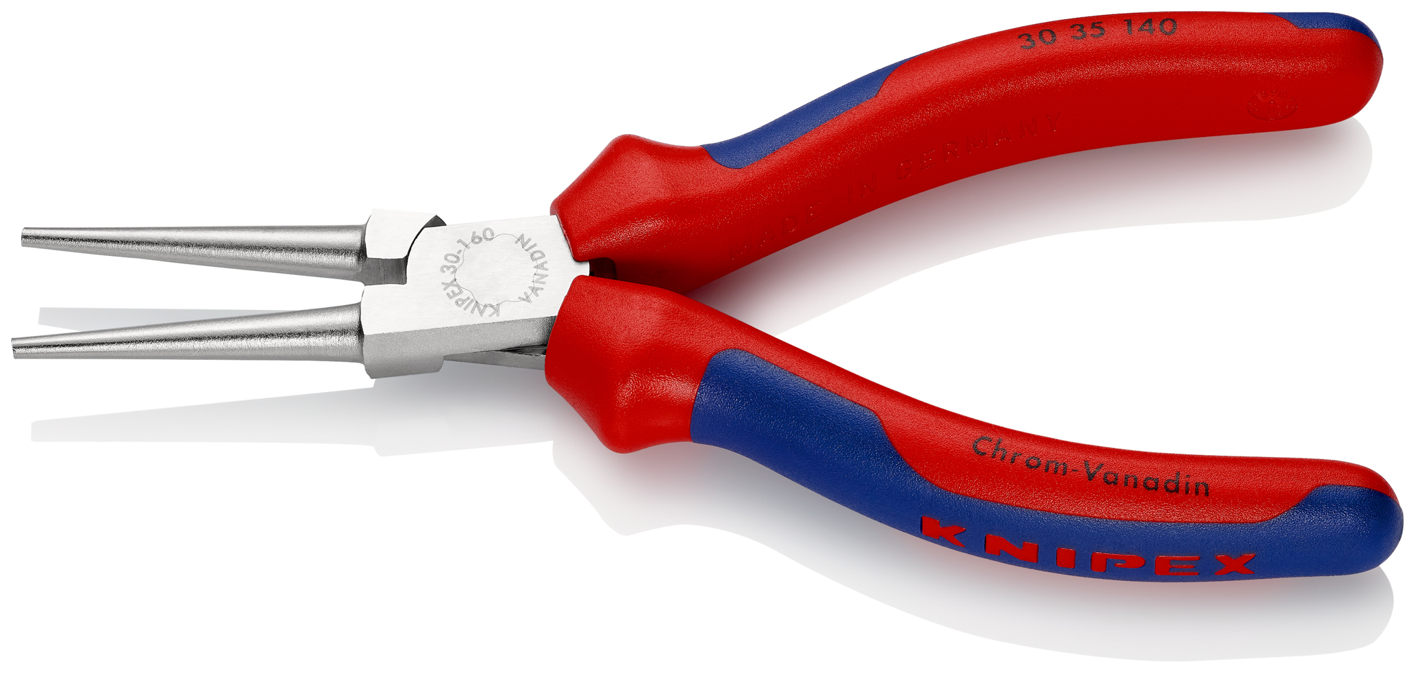 Pince a becs longs 140mm chrome KNIPEX - 30 35 140
