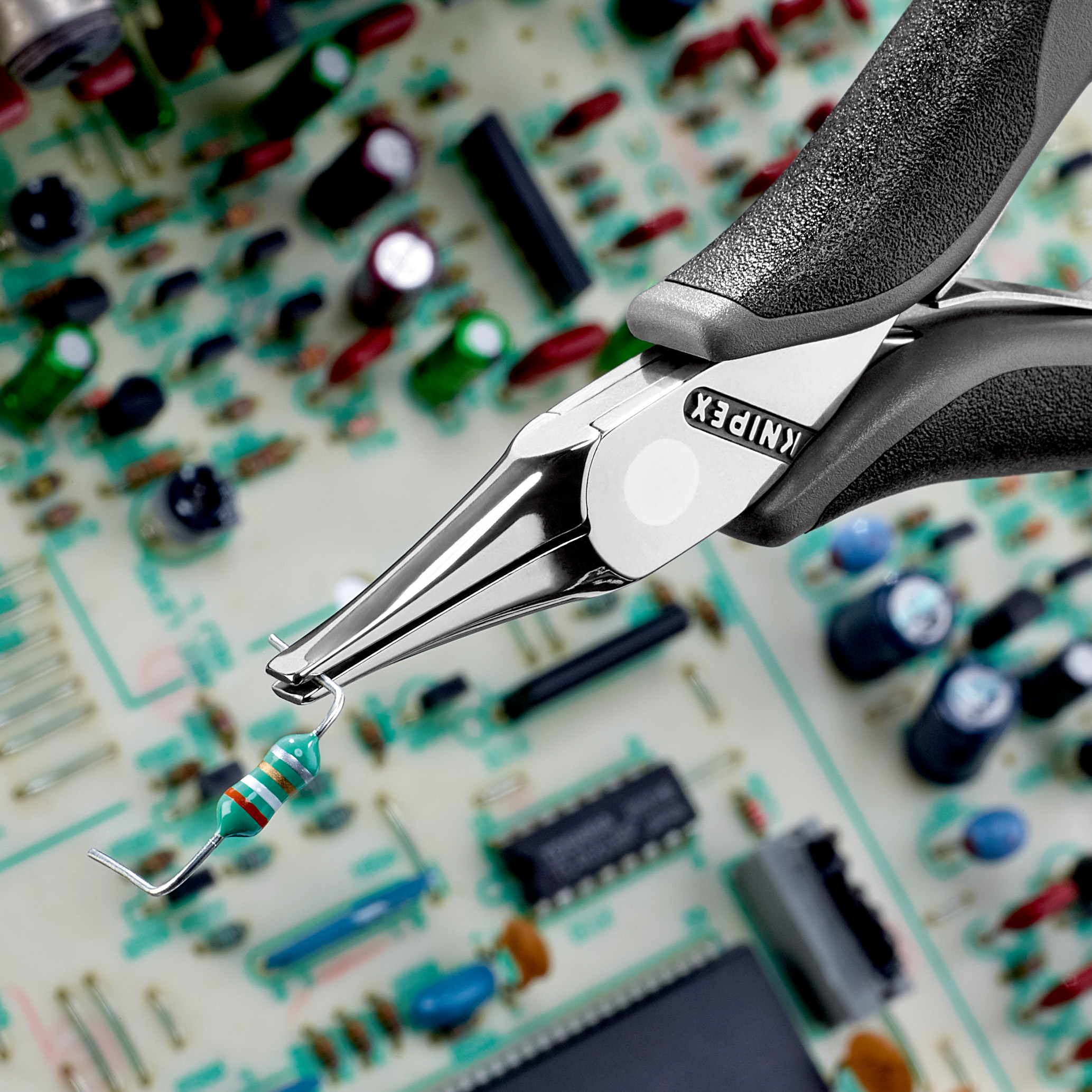 Pince prehension electronique 115mm esd KNIPEX - 35 12 115 ESD