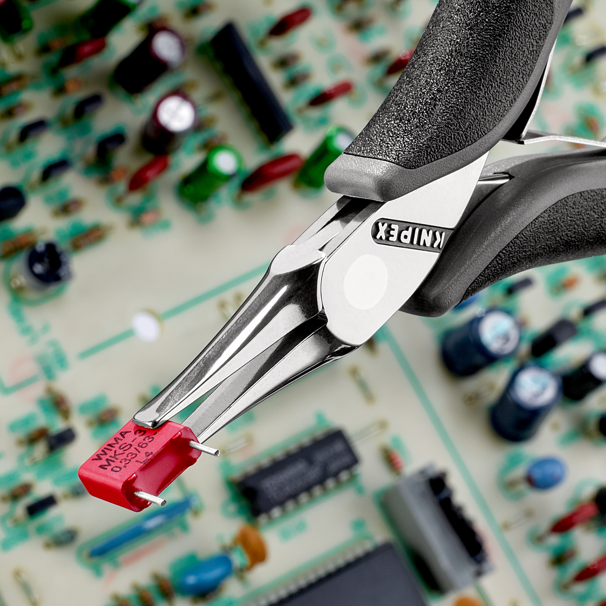 Pince prehension electronique 115mm esd KNIPEX - 35 12 115 ESD