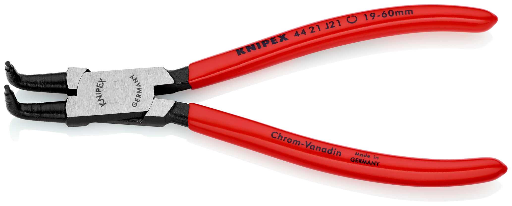 Pince 170mm circlips int. 19-60mm 90° KNIPEX - 44 21 J21