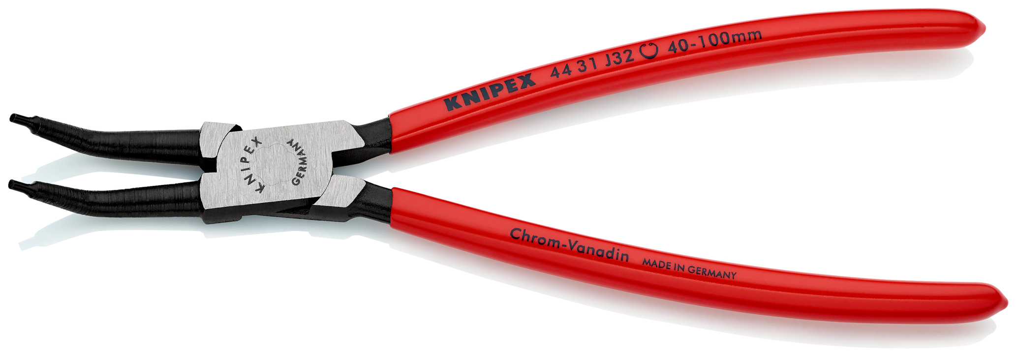 Pince 225mm circlips int. 40-100mm 45° KNIPEX - 44 31 J32