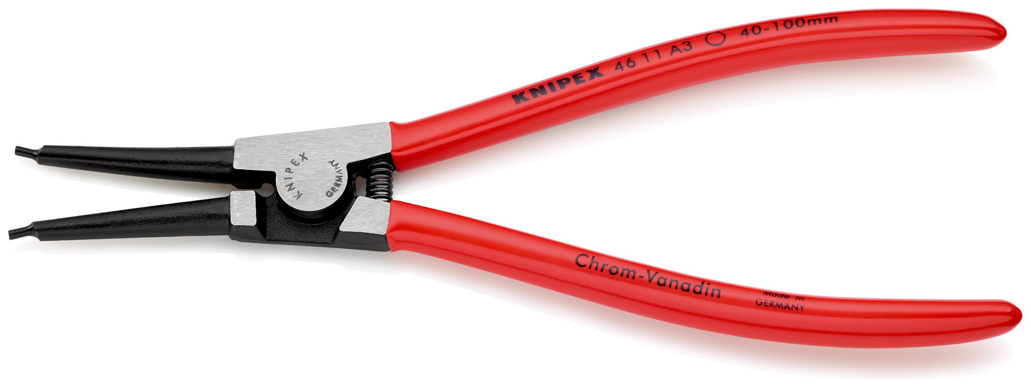 Pince 210mm circlips exterieurs 40-100mm KNIPEX - 46 11 A3