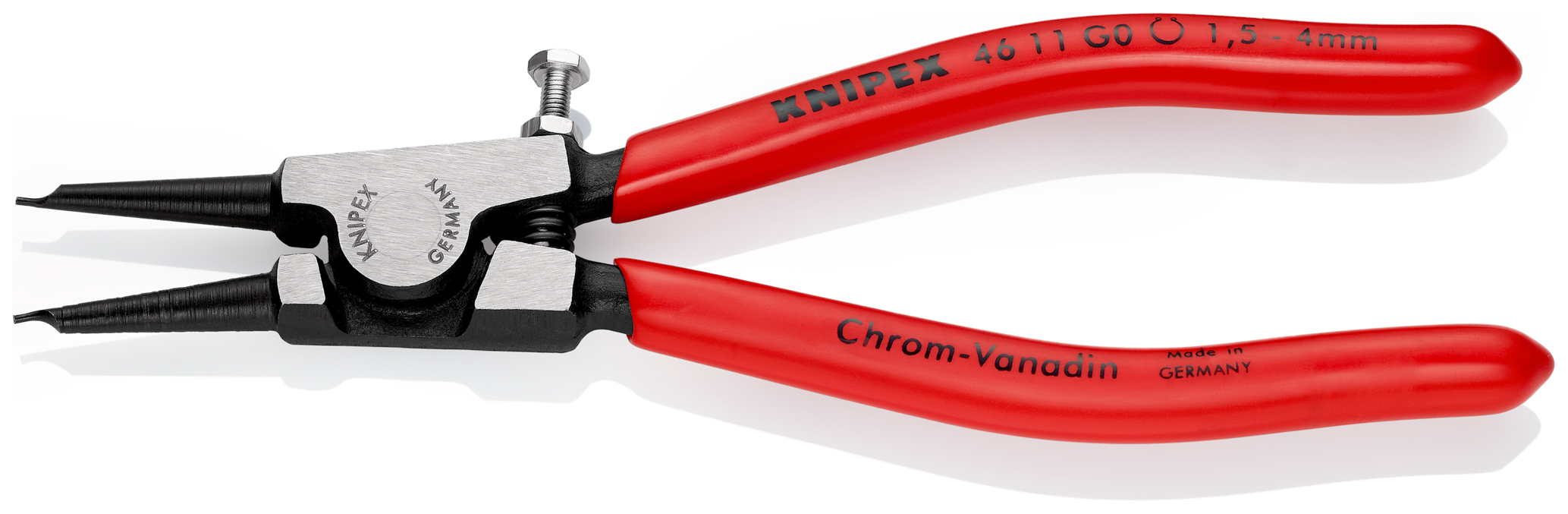 Pince collier d'étranglement d'Arbre de 1,5 à 4mm - Gainage PVC - 140mm KNIPEX - 4611G0