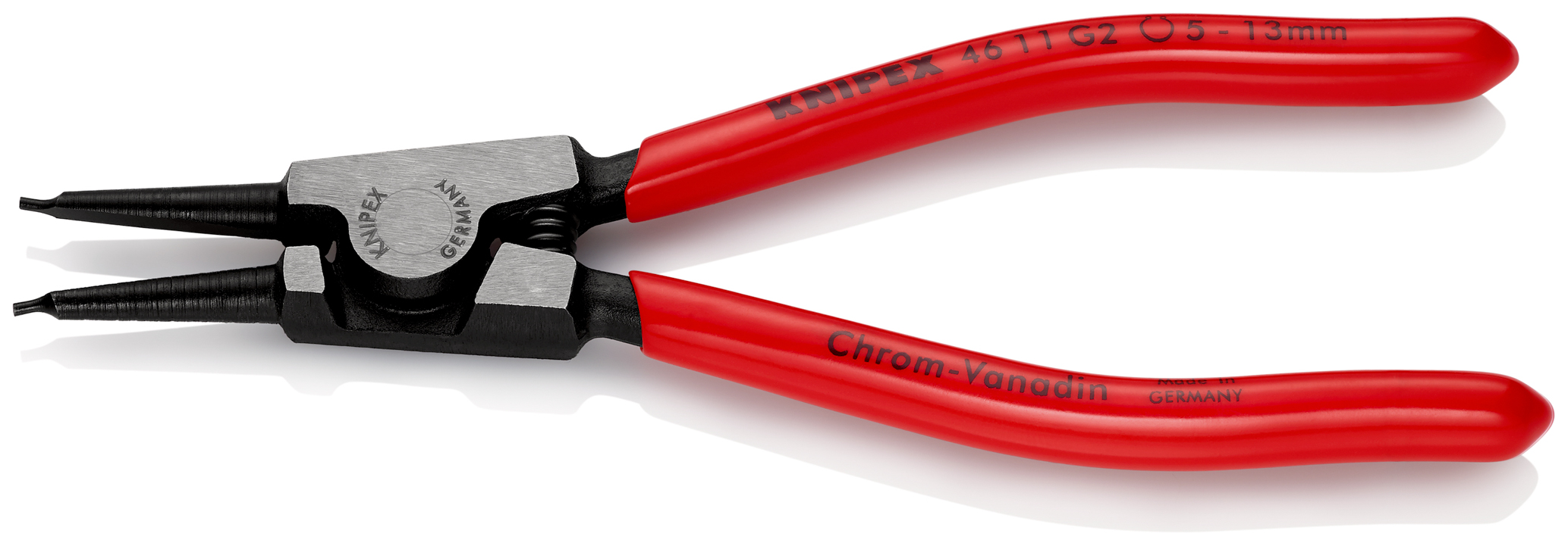 Pince collier d'étranglement d'Arbre de 5 à 13mm - Gainage PVC - 140mm KNIPEX - 4611G2