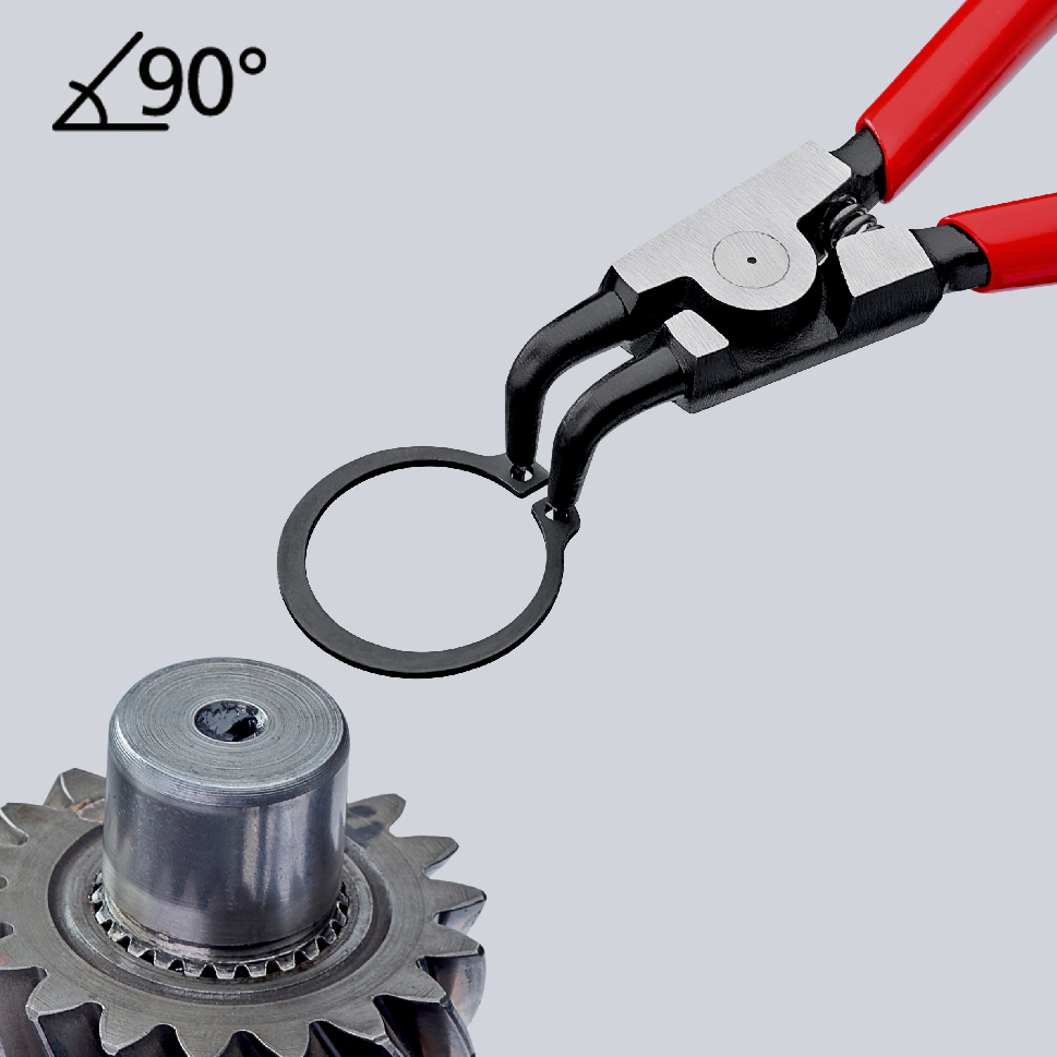Pince 170mm circlips ext. 19-60mm 90° KNIPEX - 46 21 A21