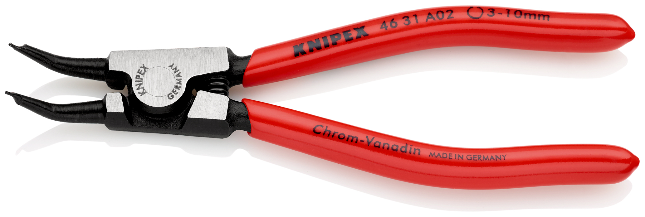 Pince 130mm circlips ext. 3-10mm 45° KNIPEX - 46 31 A02