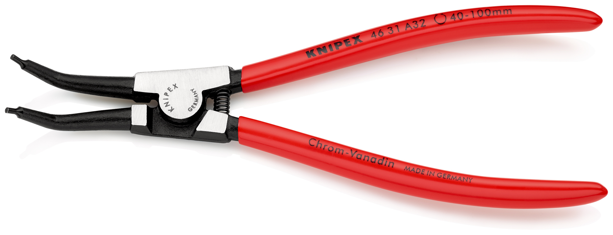 Pince 210mm circlips ext. 40-100mm 45° KNIPEX - 46 31 A32