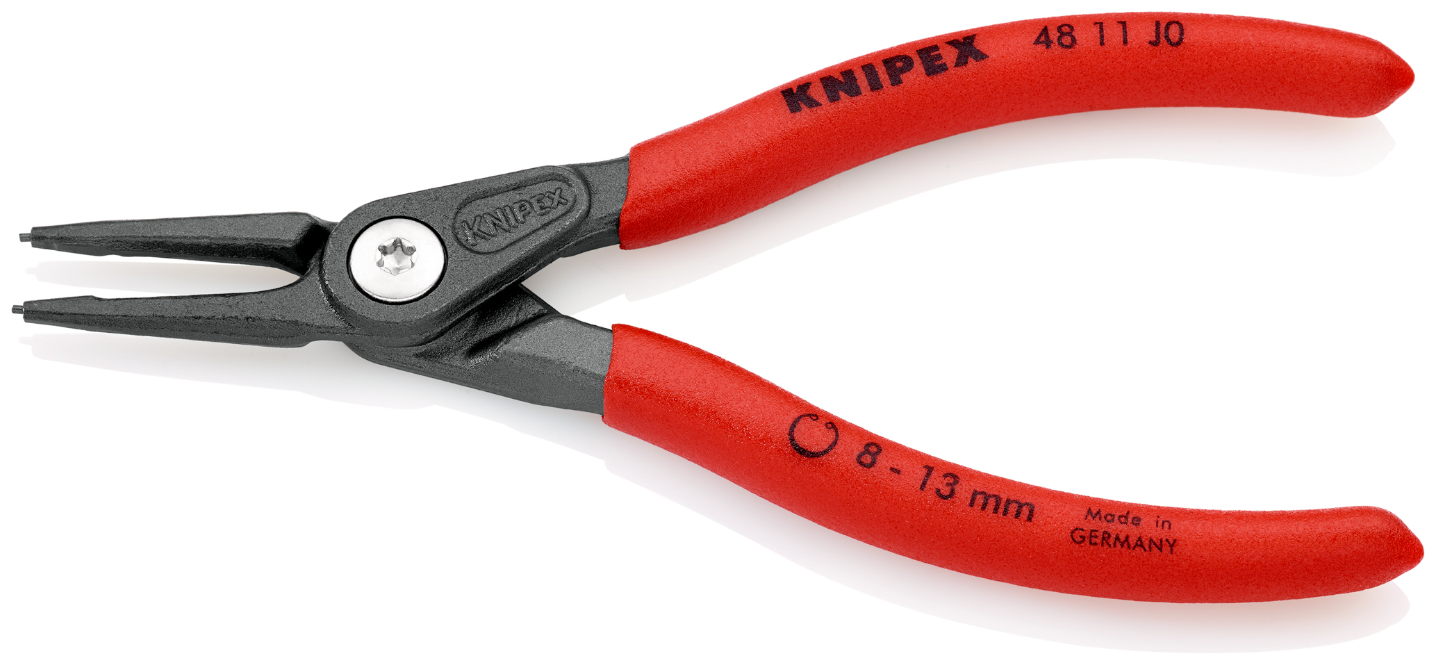 Pince 140mm circlips interieurs 8-13mm KNIPEX - 48 11 J0