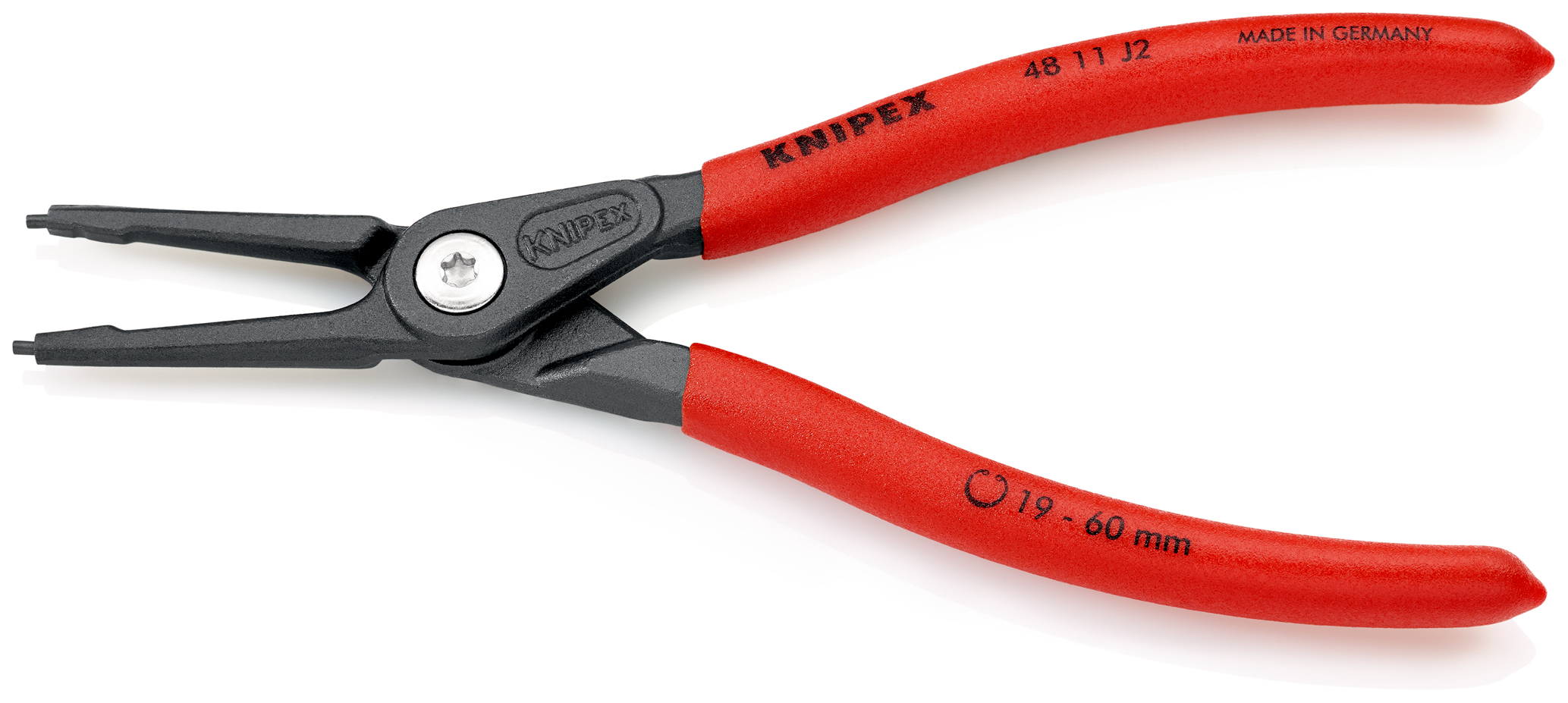 Pince 180mm circlips interieurs 19-60mm KNIPEX - 48 11 J2 SB