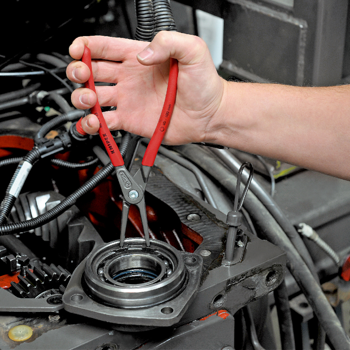 Pince 225mm circlips interieurs 40-100mm KNIPEX - 48 11 J3