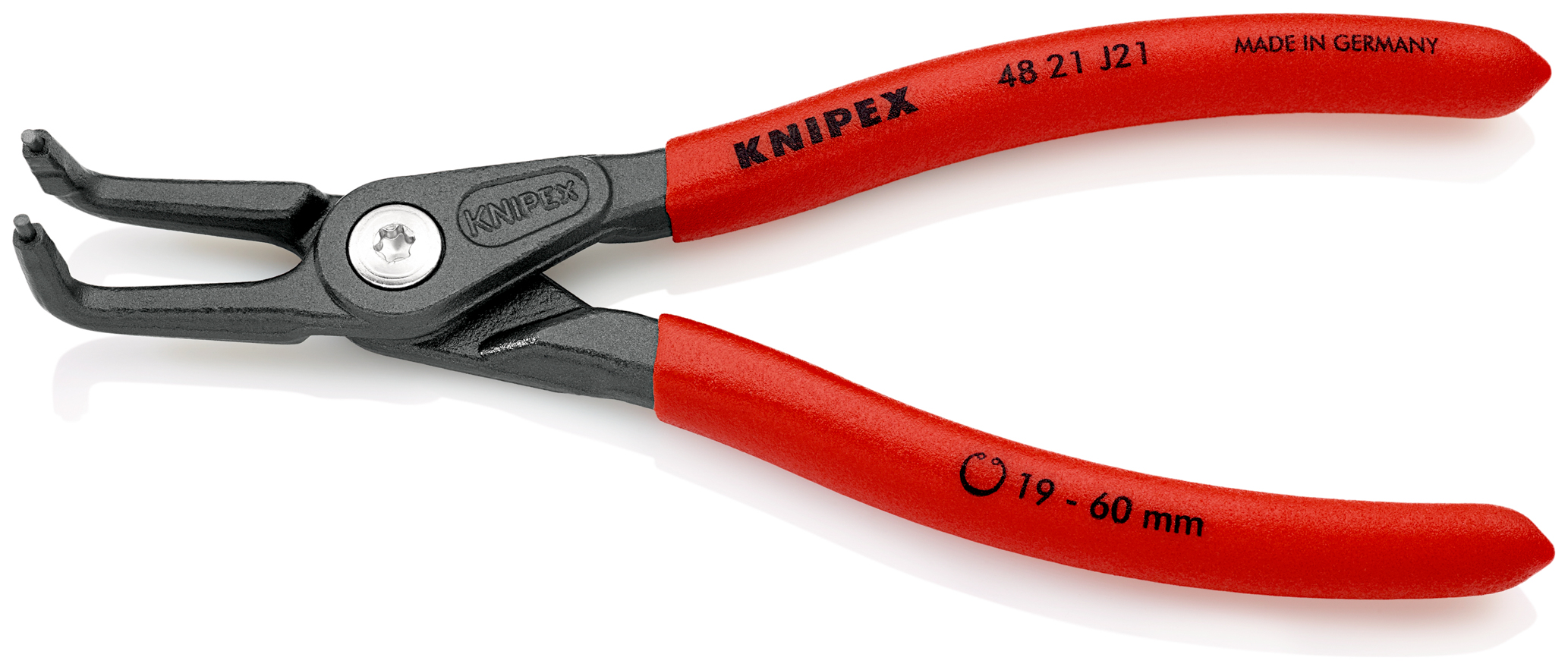 Pince 165mm circlips int. 19-60mm 90° KNIPEX - 48 21 J21