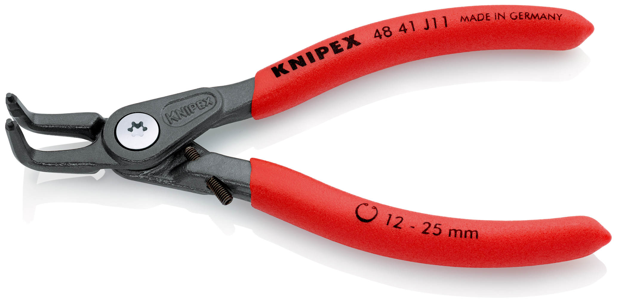 Pce 130mm circl. int 12-25mm 90°+vis reg KNIPEX - 48 41 J11