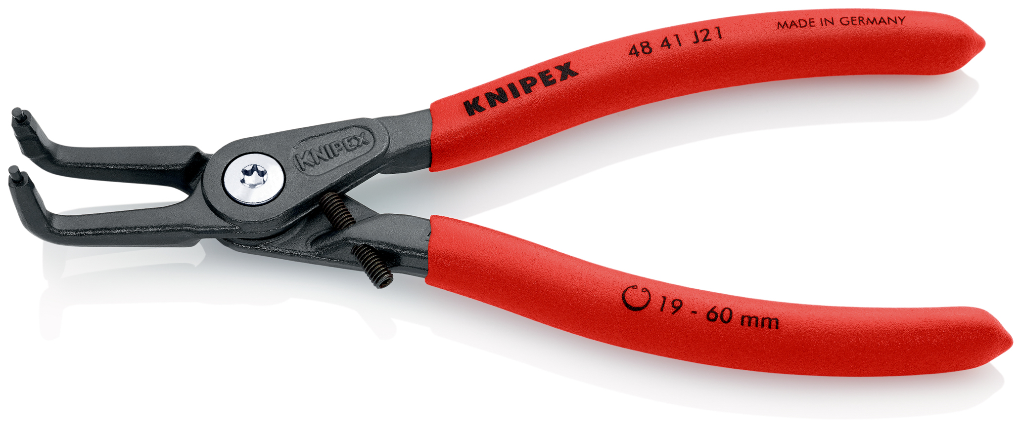 Pce 165mm circl. int 19-60mm 90°+vis reg KNIPEX - 48 41 J21