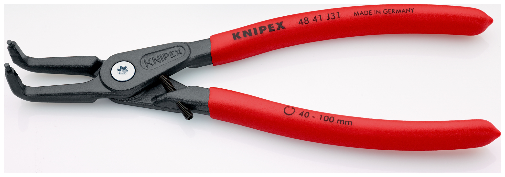 Pce 210mm circl int 40-100mm 90°+vis reg KNIPEX - 48 41 J31