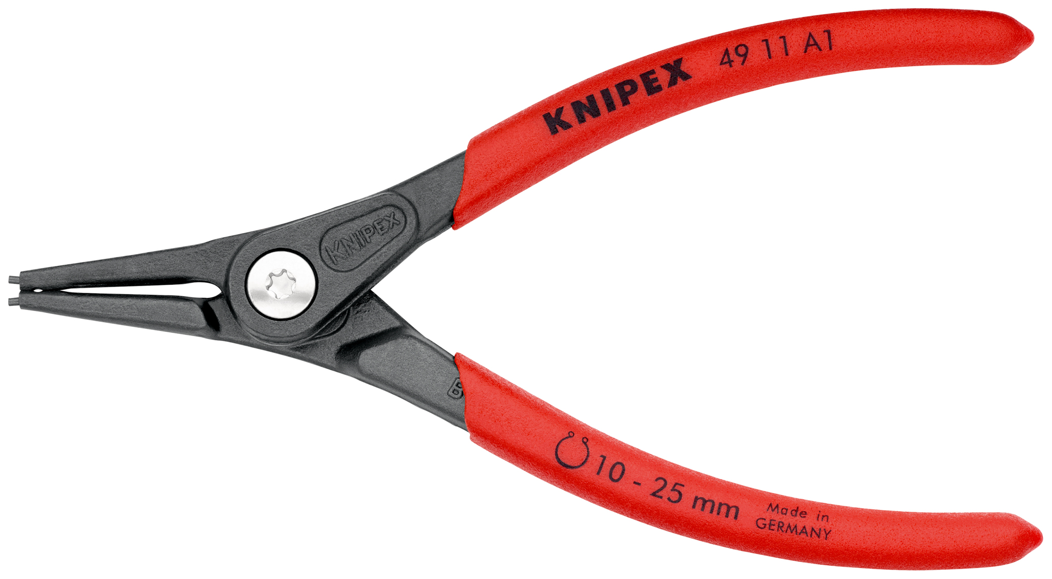 Pince circlips exterieurs 10-25mm KNIPEX longueur 140mm - 49 11 A1