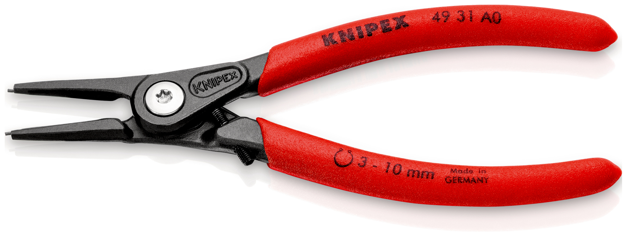 Pince 140mm circl. ext 3-10mm+vis reglag KNIPEX - 49 31 A0