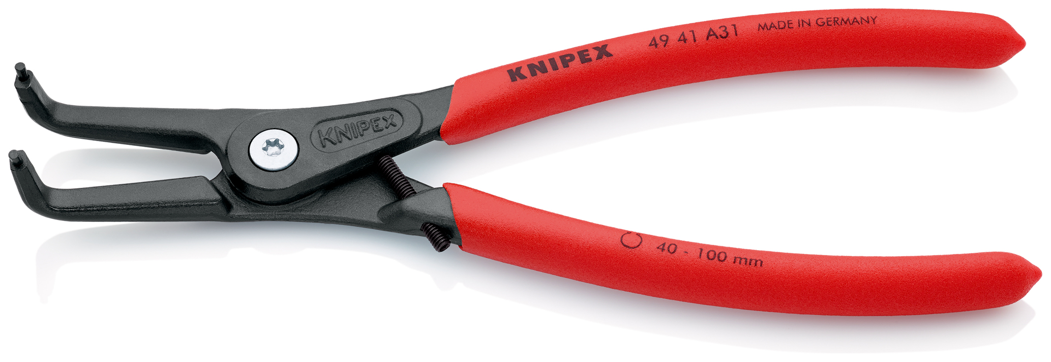 Pce 210mm circl int 40-100mm 90°+vis reg KNIPEX - 49 41 A31