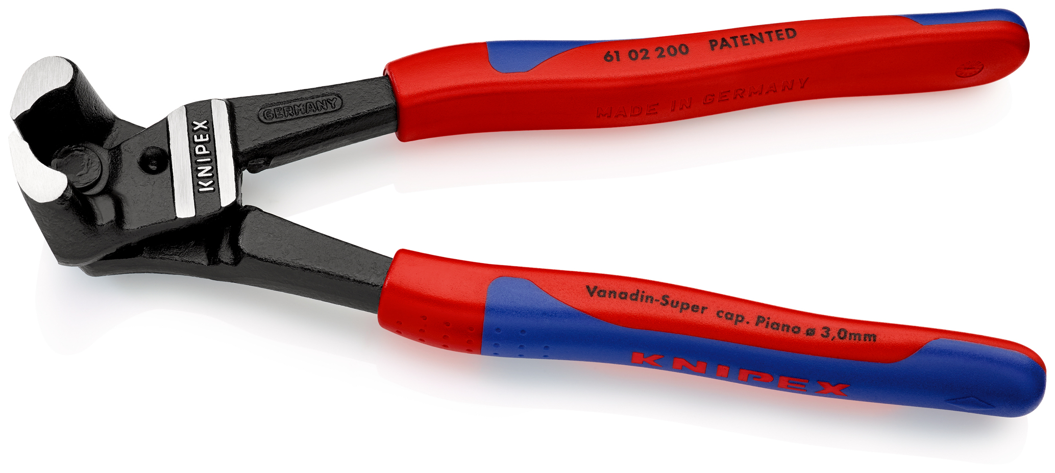 Pince cpte devant forte demult. 200mm KNIPEX - 61 02 200