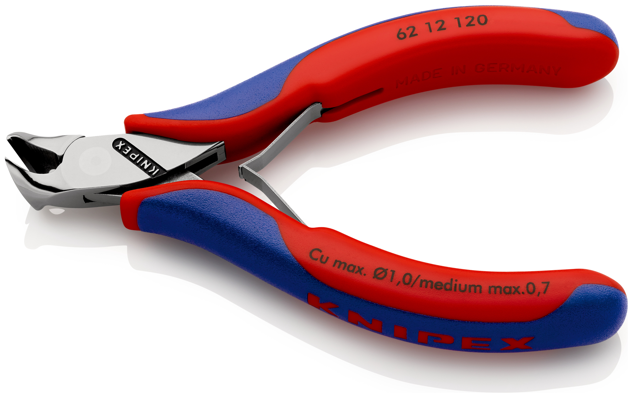 Pince coupante oblique 15° electro 120mm KNIPEX - 62 12 120