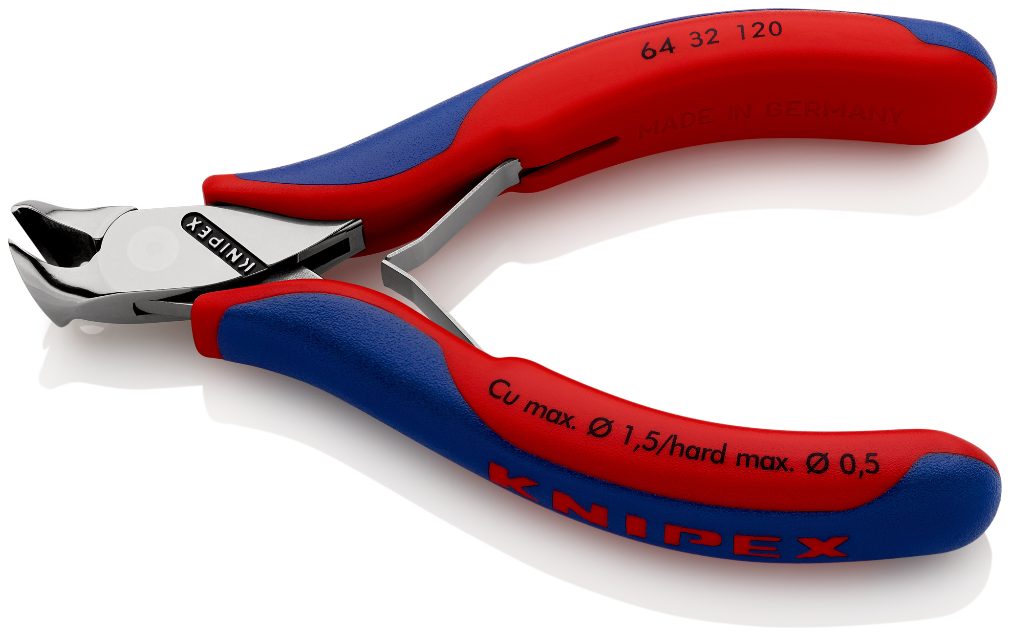Pince coupante devant 120mm electro 15° KNIPEX - 64 32 120