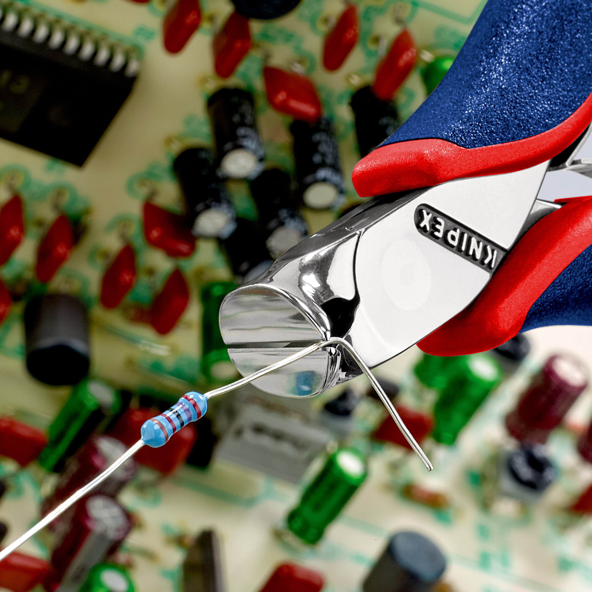 Pince coupante devant 120mm electro 15° KNIPEX - 64 32 120