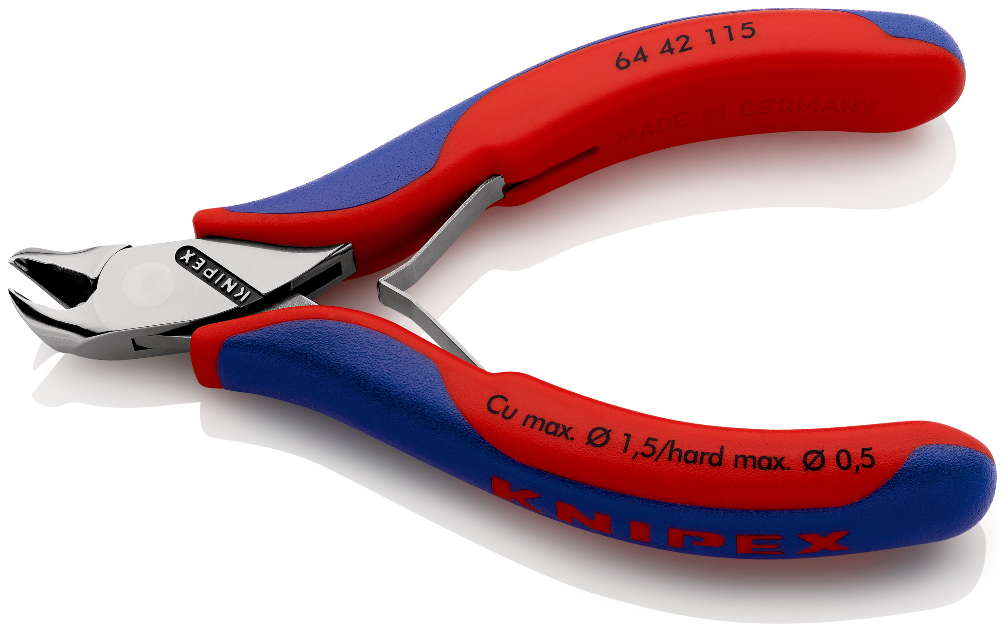 Pince coupante devant 115mm electro 27° KNIPEX - 64 42 115 SB