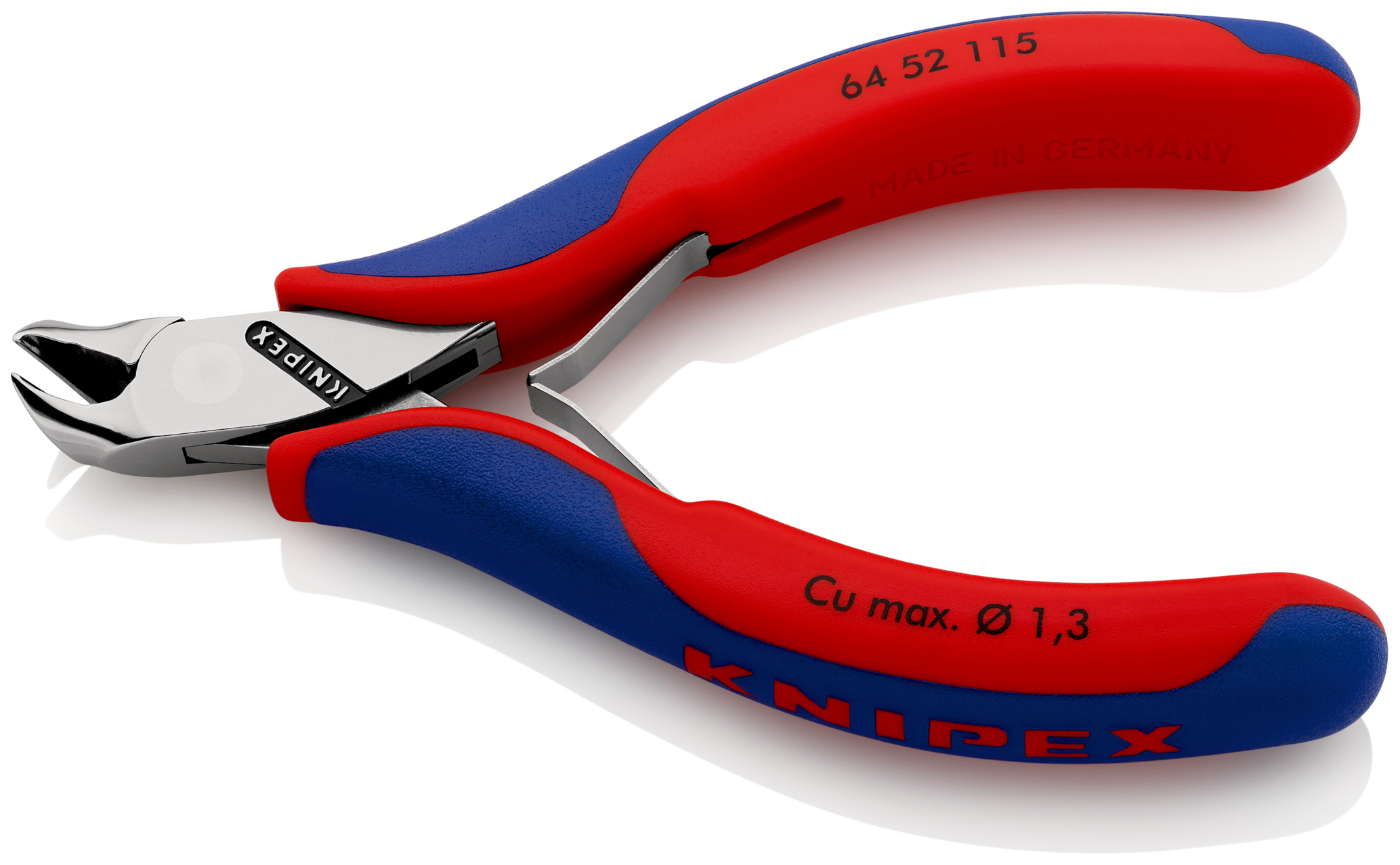 Pince cpte devt 115mm electro 27° a ras KNIPEX - 64 52 115