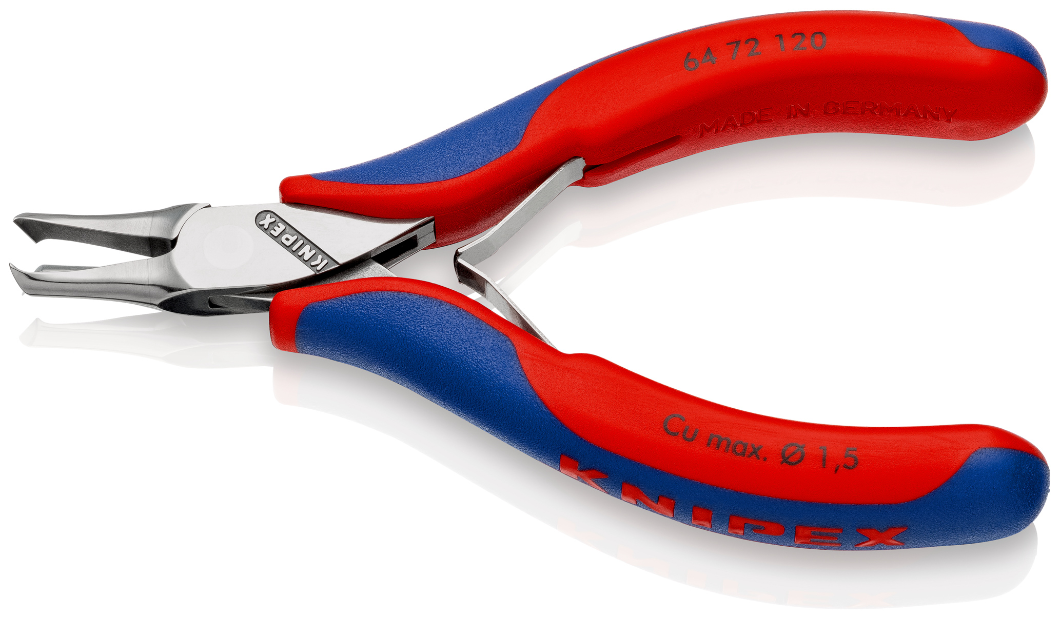 Pince coupante devant 120mm electro 35° KNIPEX - 64 72 120