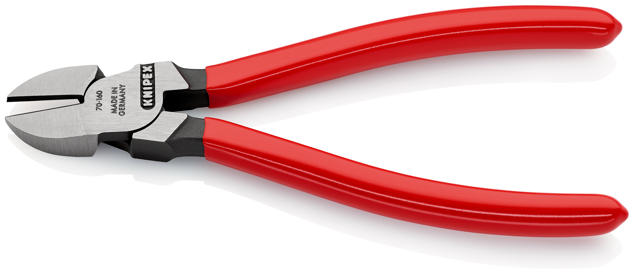 Pince coupante de côté 160mm gaine pvc KNIPEX coupe acier Ø 3mm - 70 01 160 EAN