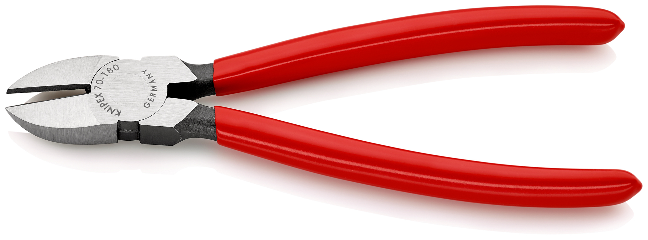 Pince coupante de côté multiusage 180mm - Tête étroite - Gainage PVC - 62 HRC KNIPEX - 7001180