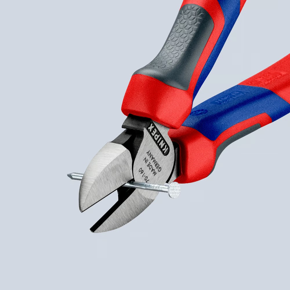 Pince coupante de côté multiusage 160mm - Tête étroite - Tri-matière - 62 HRC KNIPEX - 7002160