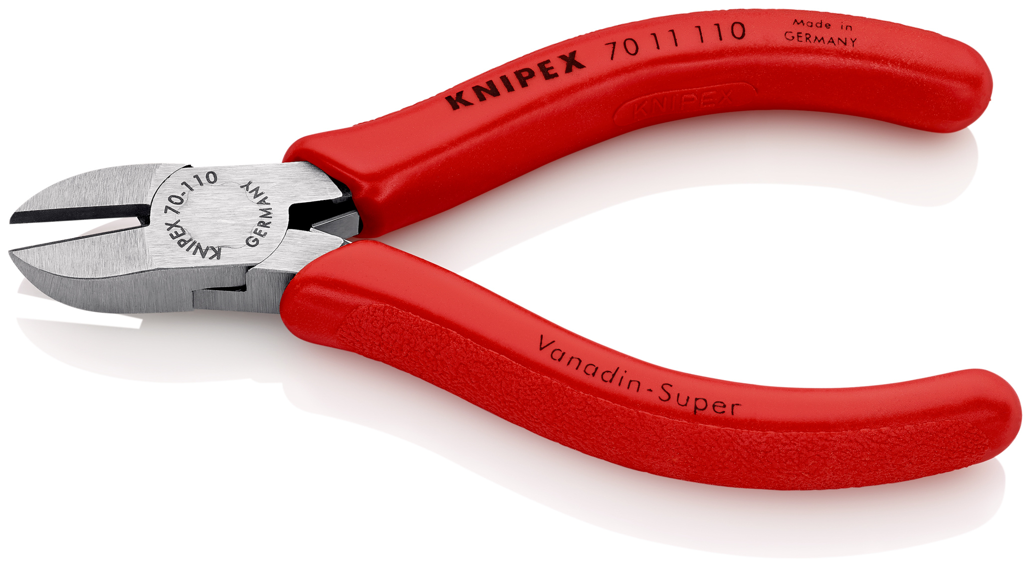 Pince coupante cote 110mm av ressort KNIPEX - 70 11 110