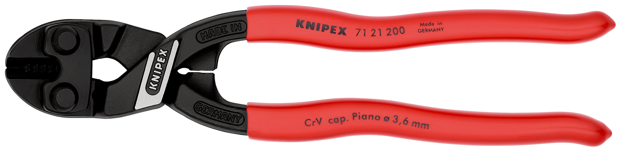Coupe-boulon compact cobolt® 200mm 20° KNIPEX - 71 21 200 SB