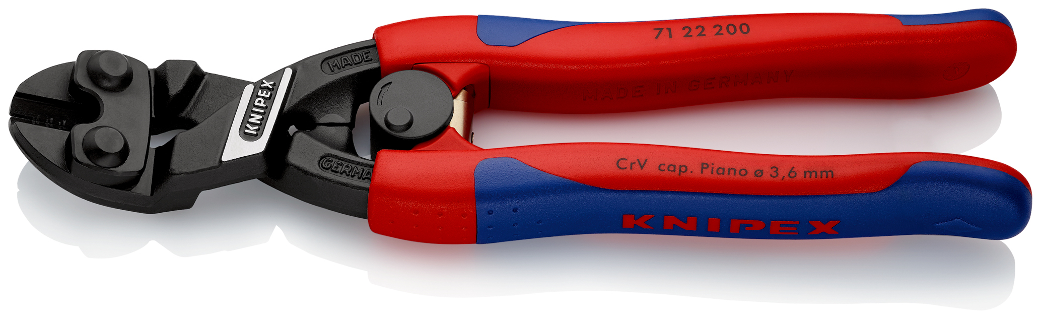 Coupe-boulon compact cobolt 200mm 20° KNIPEX - 71 22 200 SB