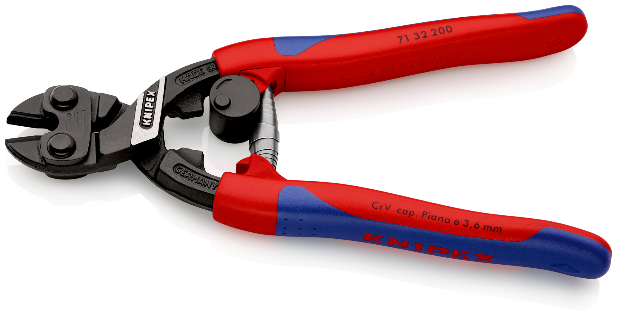 Pince coupe-boulon compact cobolt® 200mm KNIPEX - 71 32 200 SB