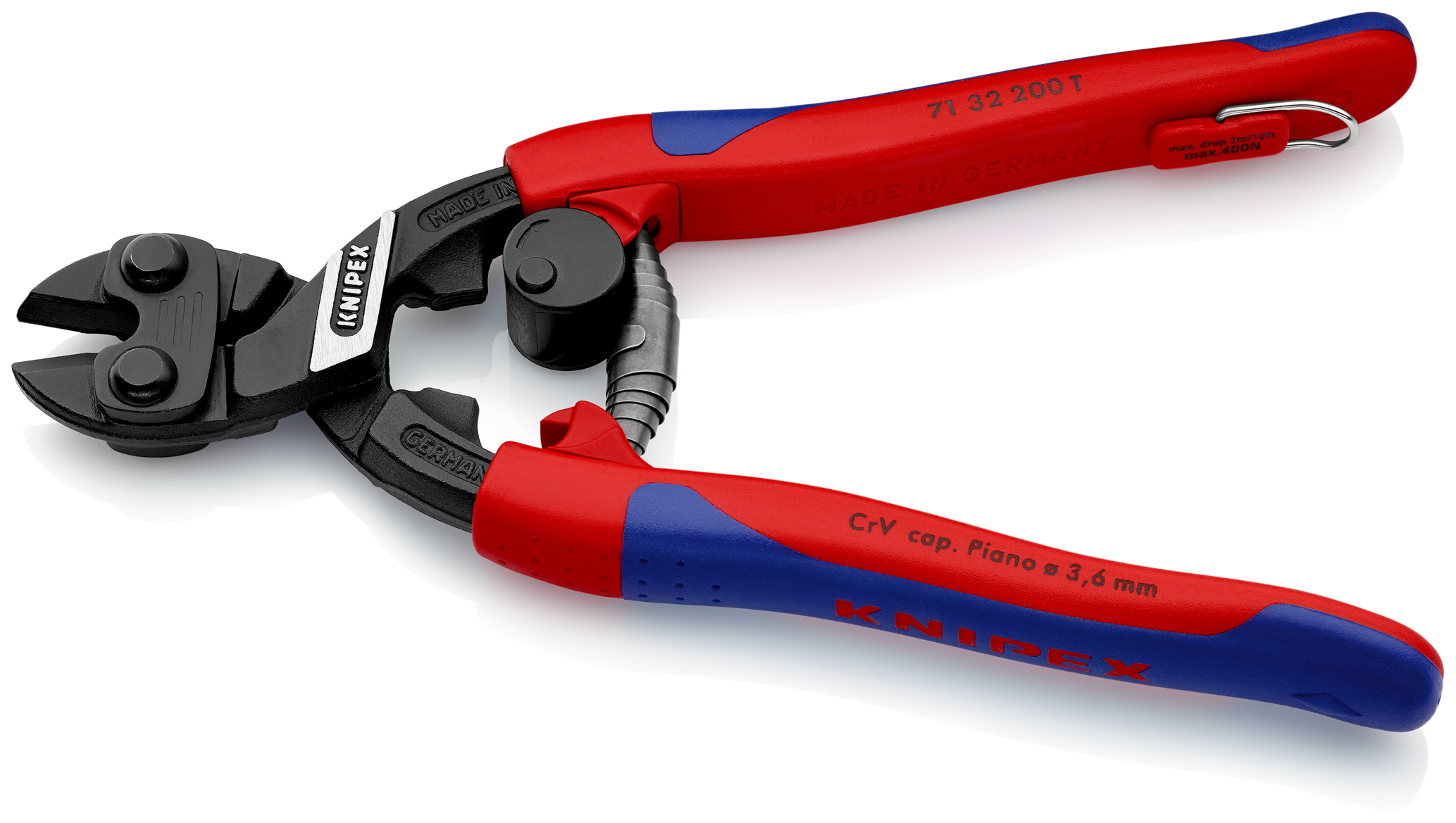 Coupe-boulon cobolt® 200mm antichute KNIPEX - 71 32 200 T BK