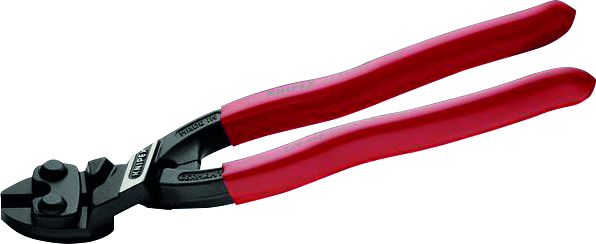 Pince coupe-boulon CoBolt profil de coupe ajouré 200mm 20° - Gainage PVC - SC KNIPEX - 7141200SB
