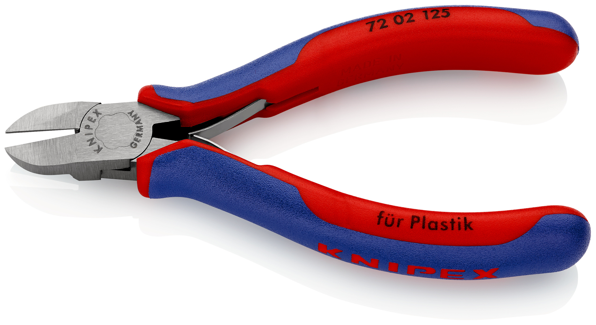 Pince coupante cote pr plastique 125mm KNIPEX - 72 02 125