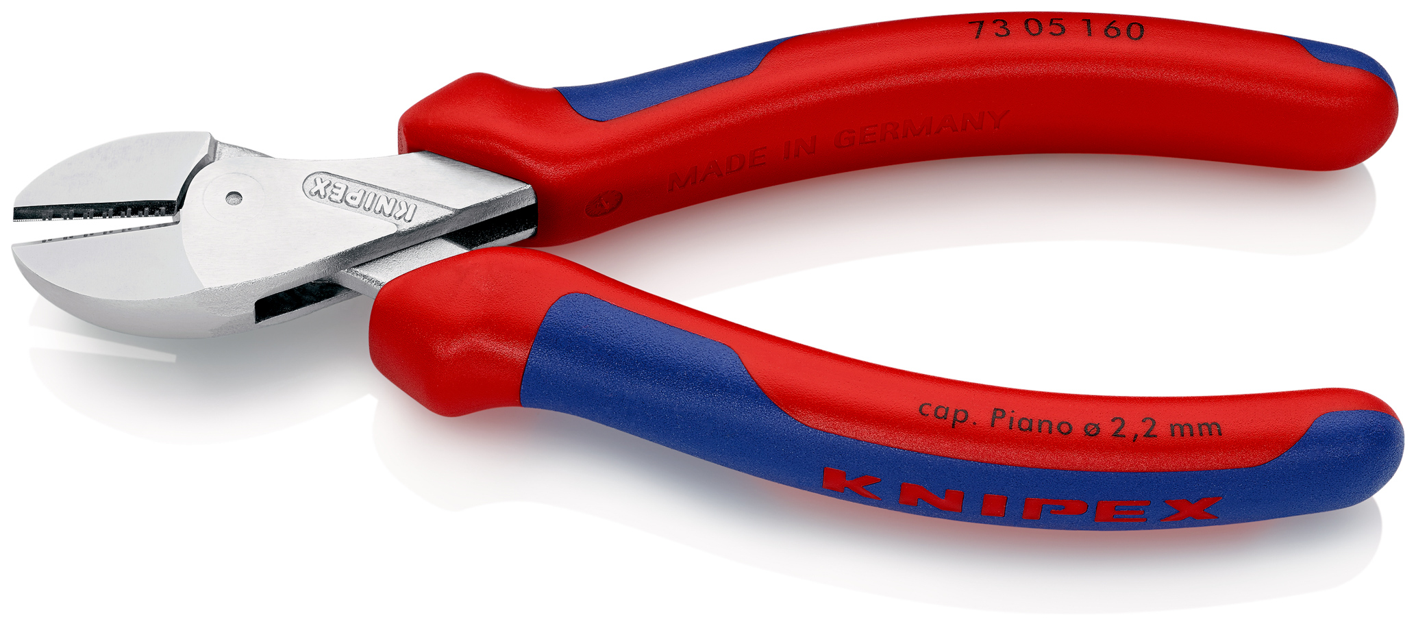 Pince coupante cote x-cut® 160mm chrome KNIPEX - 73 05 160 SB