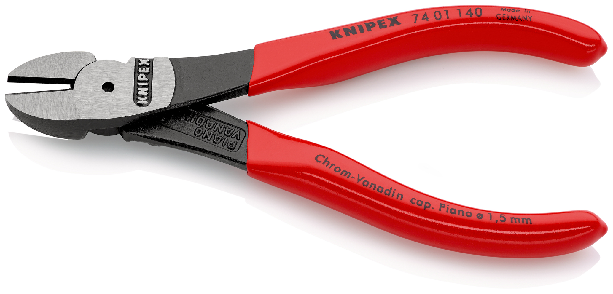 Pce coupante cote fte demultiplic. 140mm KNIPEX - 74 01 140 SB