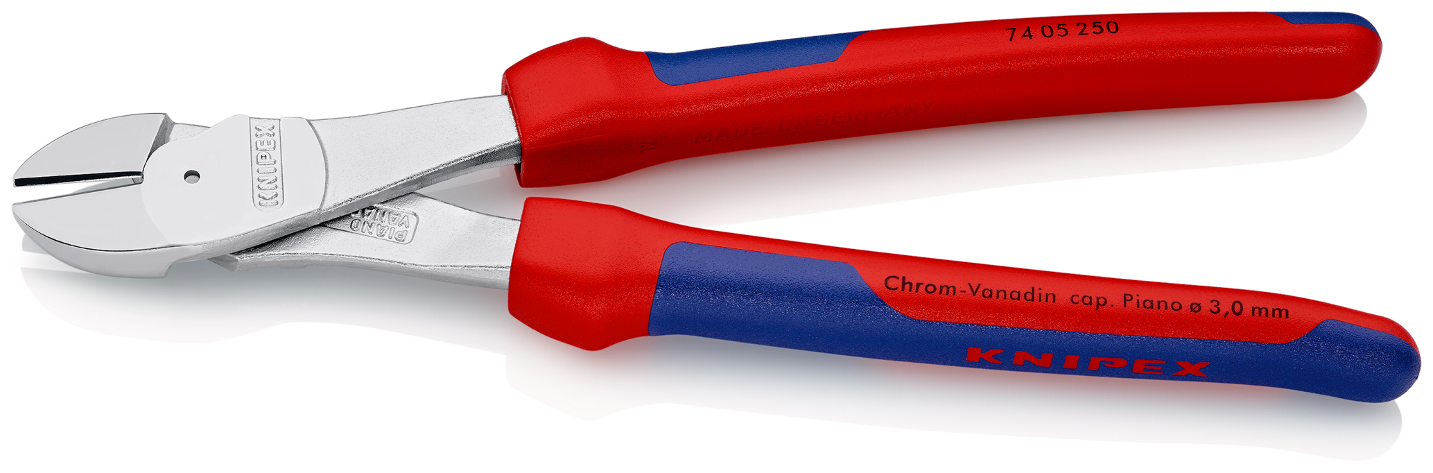 Pce cpte cote fte demult. 250mm chrome KNIPEX - 74 05 250