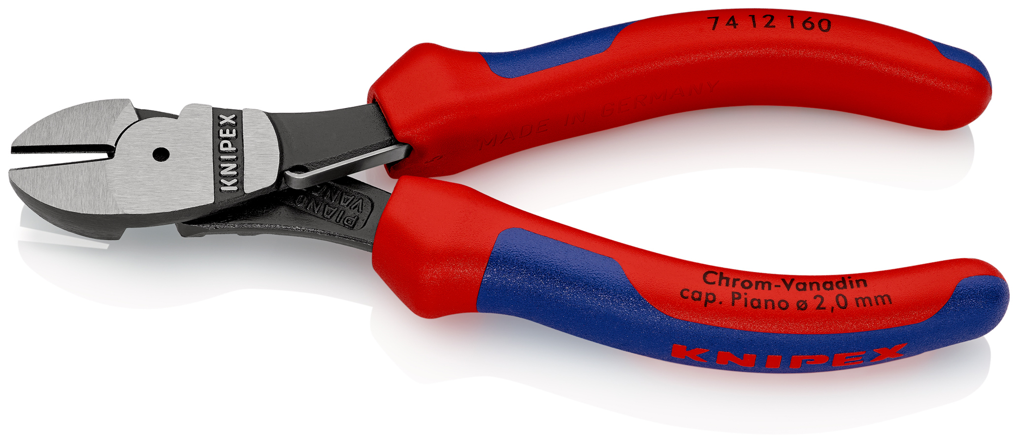 Pnce cpte cte fte demult 160mm av ress KNIPEX - 74 12 160 SB