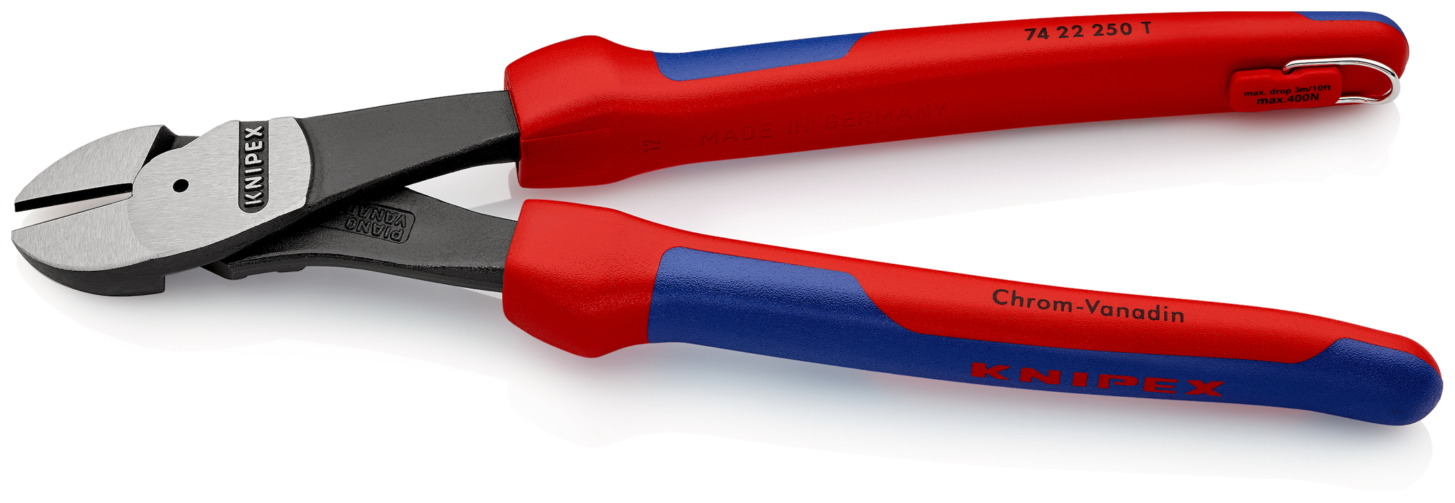 Pce cpte cte fte demult 250mm 25° antich KNIPEX - 74 22 250 T BK