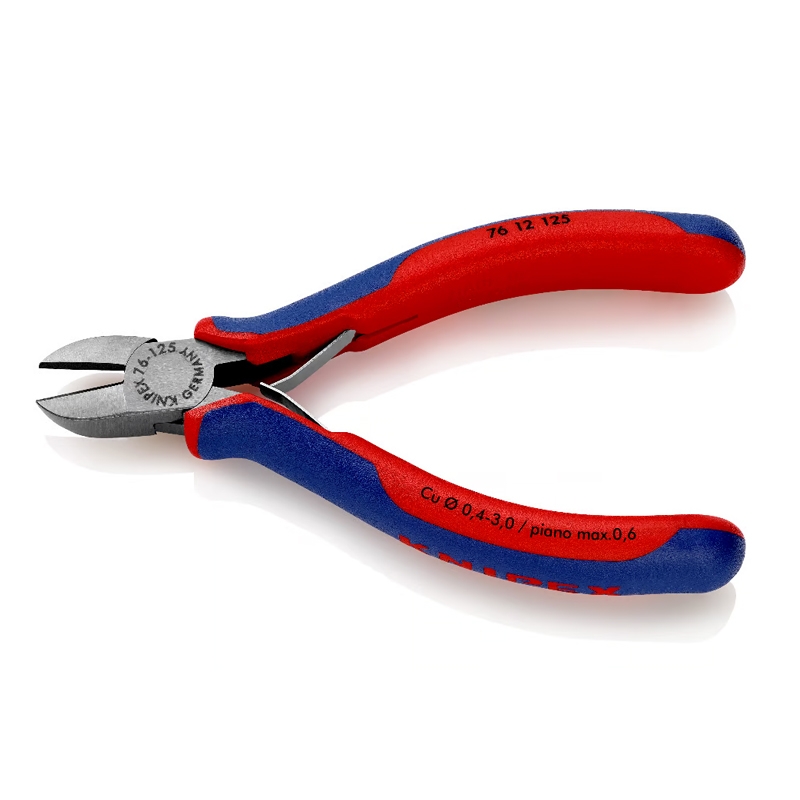 Pince coupante de côté pour électromécanicien - 125 mm - KNIPEX - 76 12 125