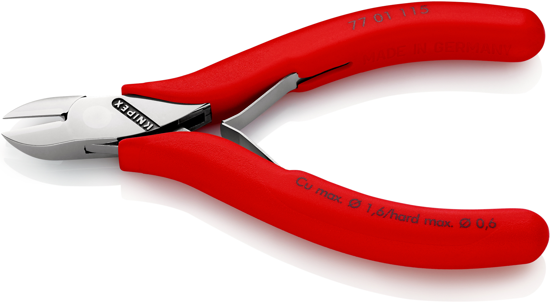 Pince coupante cote electro 115mm KNIPEX - 77 01 115