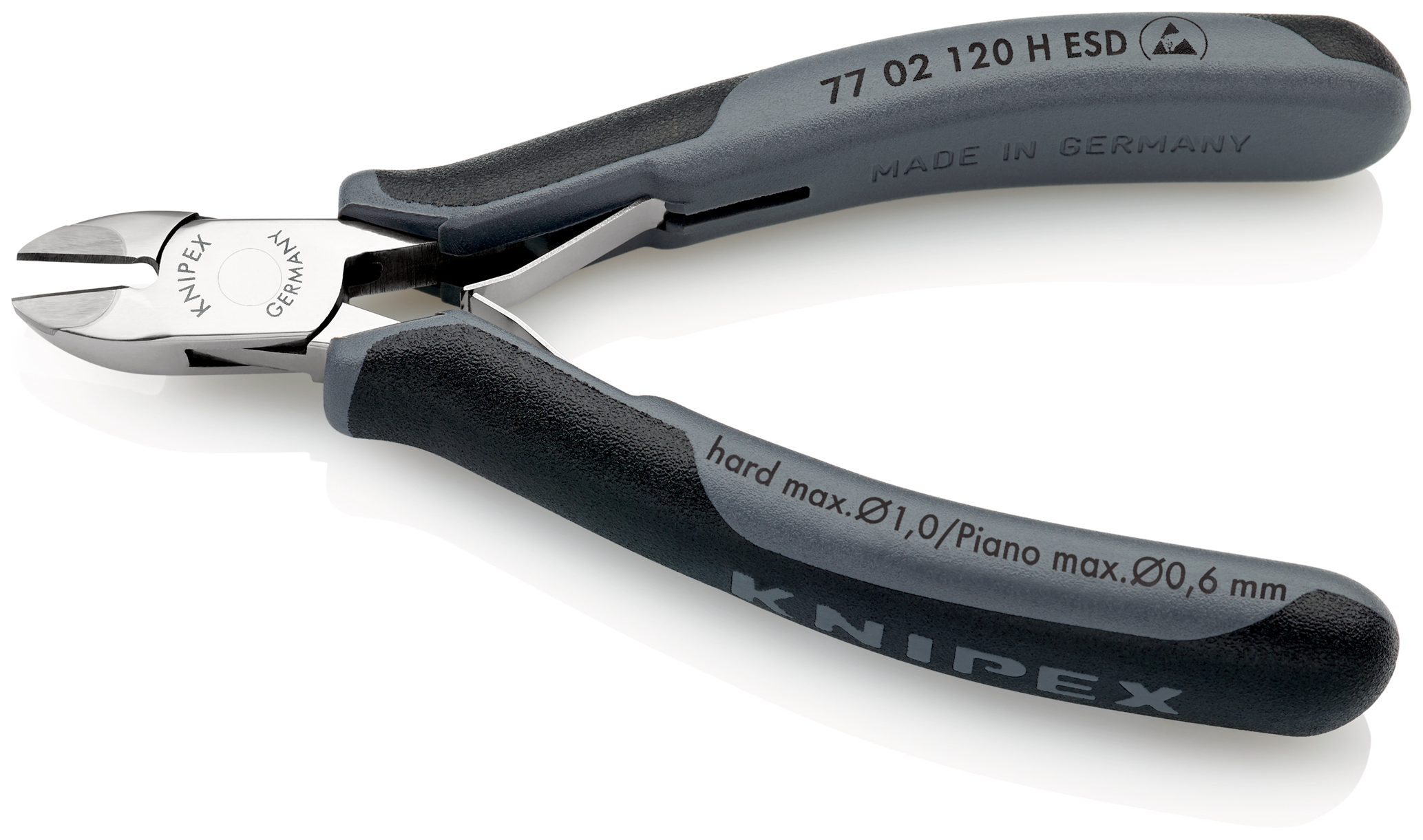 Pnce cpte carbure cote electro 120mm esd KNIPEX - 77 02 120 H ESD