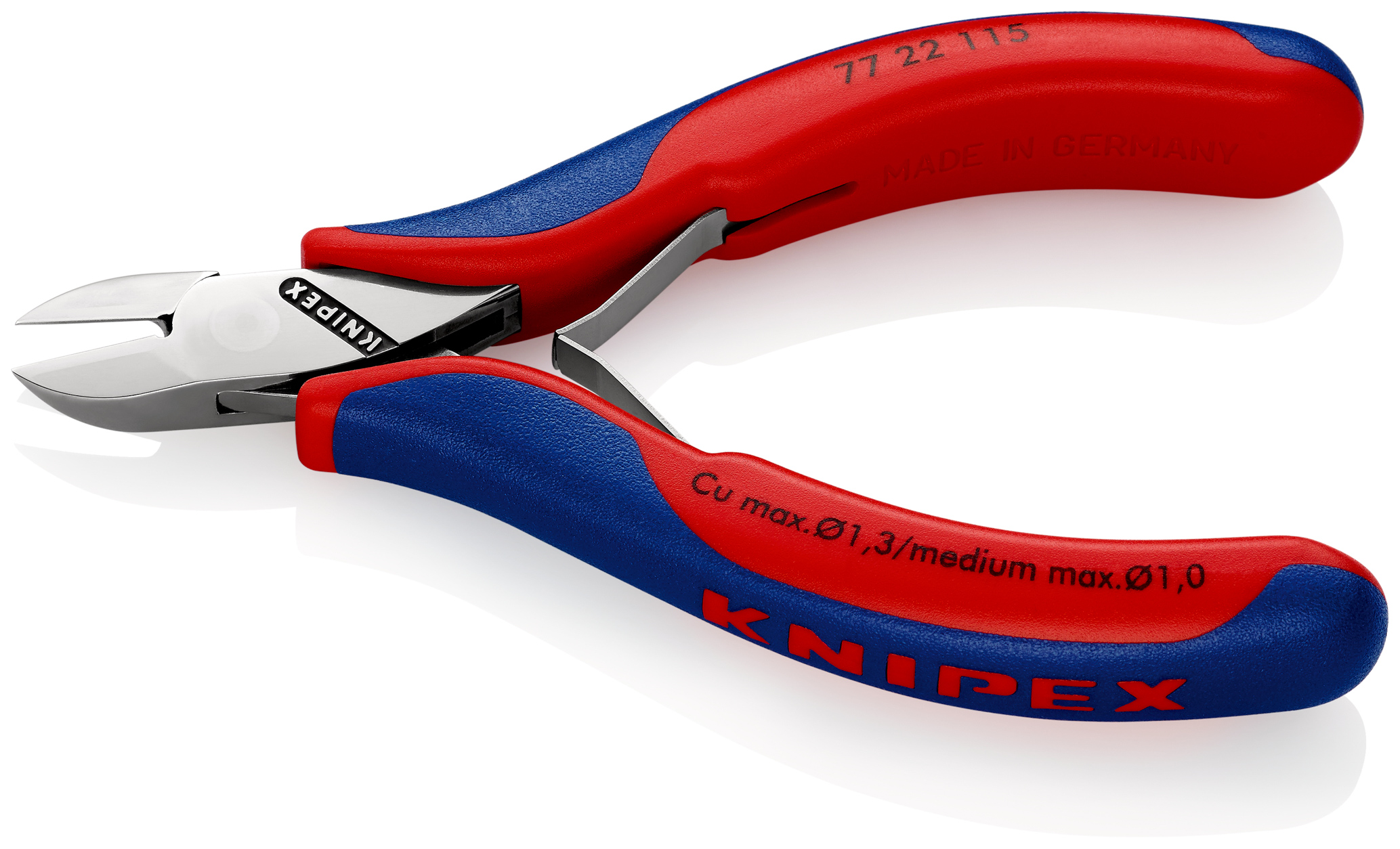 Pince coupante cote electro 115mm KNIPEX - 77 22 115 SB